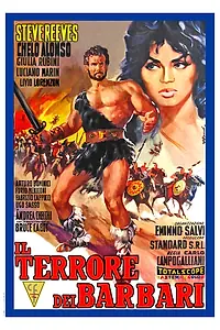 Главный постер фильма «Ужас варваров (1959)»