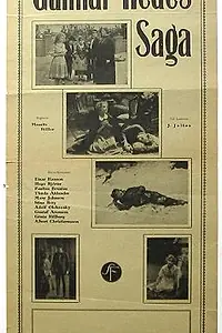 Главный постер фильма «Сага о Гуннаре Хеде (1923)»