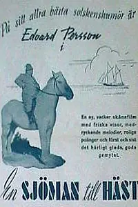 Главный постер фильма «En sjöman till häst (1940)»