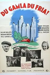 Главный постер фильма «Du gamla du fria! (1938)»