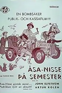 Главный постер фильма «Åsa-Nisse på semester (1953)»