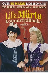 Главный постер фильма «Lilla Märta kommer tillbaka eller Grevinnans snedsteg eller Den vilda jakten efter det hemliga dokumentet (1948)»