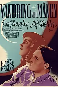 Главный постер фильма «Vandring med månen (1945)»