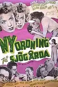 Главный постер фильма «Nyordning på Sjögårda (1944)»