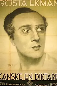 Главный постер фильма «Kanske en diktare (1933)»