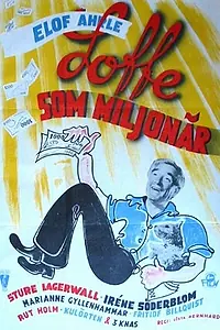 Постер к фильму «Loffe som miljonär (1948)»