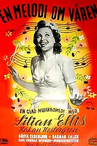 Главный постер фильма «En melodi om våren (1943)»