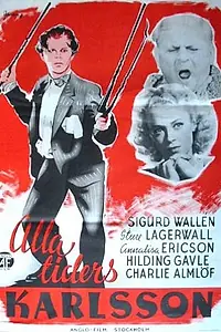Главный постер фильма «Alla tiders Karlsson (1936)»
