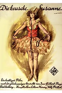 Главный постер фильма «Целомудренная Сюзанна (1926)»