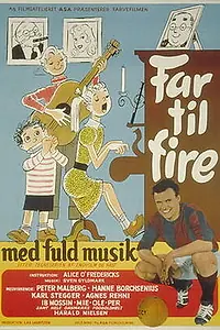 Постер к фильму «Отец четверых: Все наполнено музыкой (1961)»