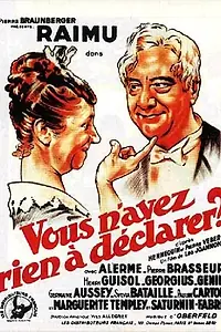 Постер к фильму «Вам нечего сказать? (1937)»