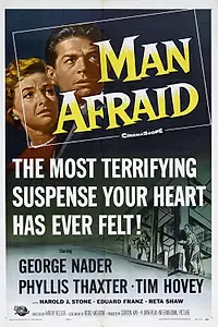 Постер к фильму «Man Afraid (1957)»