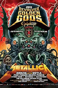 Главный постер фильма «Golden Gods 5th Anniversary Show (2013)»