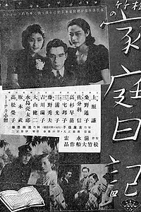 Главный постер фильма «Семейный дневник (1938)»