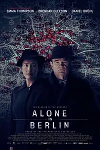 Главный постер фильма «Одни в Берлине (2016)»
