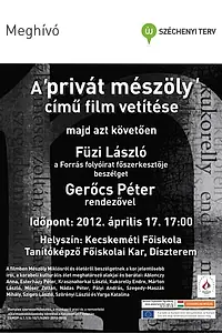 Постер к фильму «Private Mészöly (2011)»