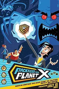 Главный постер мультсериала «Посылки с планеты Х (2013 - 2014)»