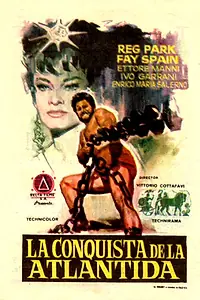 Главный постер фильма «Геркулес покоряет Атлантиду (1961)»