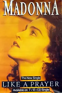 Главный постер фильма «Madonna: Like a Prayer (1989)»