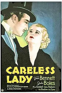 Главный постер фильма «Careless Lady (1932)»