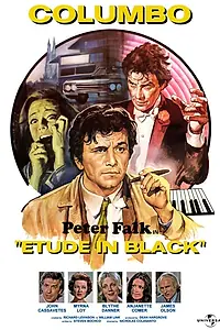 Постер к фильму «Коломбо: Этюд в чёрном (1972)»