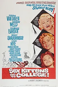 Главный постер фильма «Секс-кошечки идут в школу (1960)»