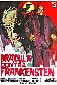 Главный постер фильма «Дракула против Франкенштейна (1972)»
