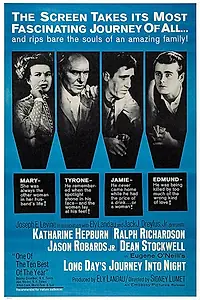 Главный постер фильма «Долгий день уходит в ночь (1962)»