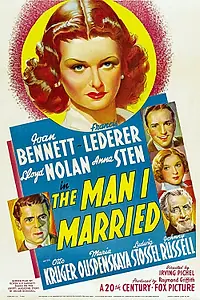 Постер к фильму «Мужчина, за которого я вышла замуж (1940)»