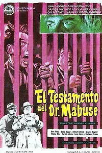Постер к фильму «Завещание доктора Мабузе (1962)»