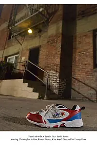 Главный постер фильма «A Tennis Shoe in the Street (2015)»