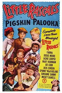 Главный постер фильма «Громила футбольного мяча (1937)»