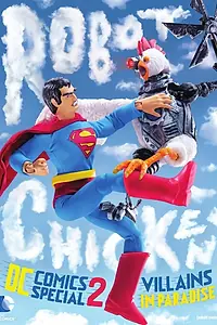 Главный постер мультфильма «Робоцып: Специально для DC Comics II: Злодеи в раю (2014)»