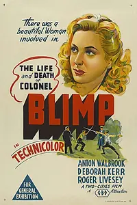 Постер к фильму «Жизнь и смерть полковника Блимпа (1943)»