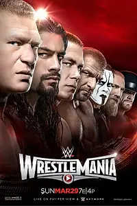 Главный постер фильма «WWE РестлМания 31 (2015)»