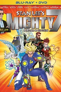 Главный постер мультфильма «Могучая Семёрка Стэна Ли (2014)»