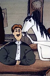 Постер к мультфильму «Сочинение про дедушку (1987)»