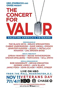 Главный постер фильма «The Concert for Valor (2014)»
