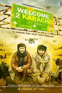 Главный постер фильма «Добро пожаловать в Карачи (2015)»