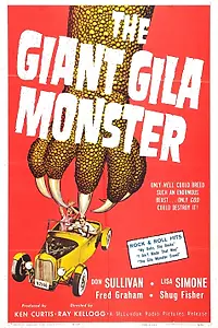 Постер к фильму «Гигантский монстр Джила (1959)»