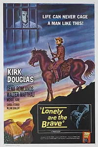 Главный постер фильма «Одинокие отважны (1962)»
