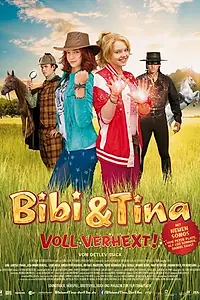 Главный постер фильма «Bibi & Tina voll verhext! (2014)»