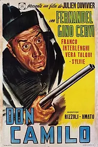 Главный постер фильма «Маленький мир Дона Камилло (1952)»