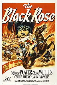 Главный постер фильма «Черная роза (1950)»