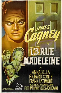 Постер к фильму «Дом 13 по улице Мадлен (1947)»
