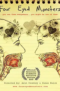 Главный постер фильма «Four Eyed Monsters (2005)»