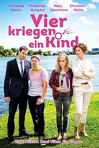 Постер к фильму «Vier kriegen ein Kind (2014)»