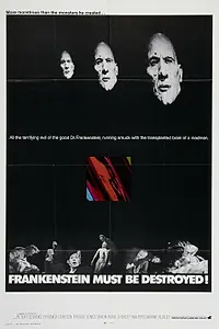 Главный постер фильма «Франкенштейн должен быть уничтожен (1969)»