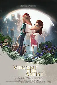 Главный постер мультфильма «Vincent the Artist (2023)»