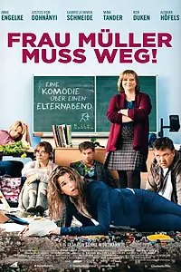 Главный постер фильма «Фрау Мюллер должна уйти! (2015)»